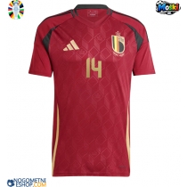 Moški Nogometni dresi Belgija Dodi Lukebakio #14 Domači EP 2024 Kratek Rokav